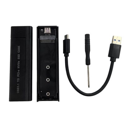 Caja para disco duro M.2 usb 3.1(se adapta sólo a NVMe)