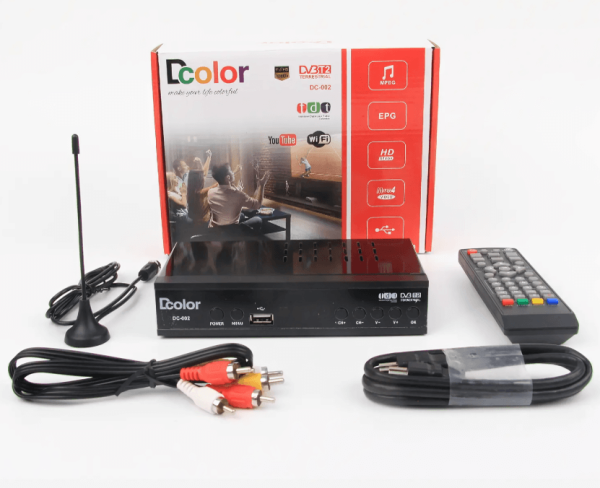 Caja digital para TV canal TDT panamá full hd 1920x1080