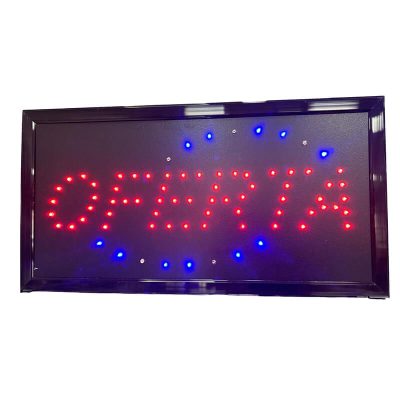 Letreros led -oferta 48cm x 24.50cm