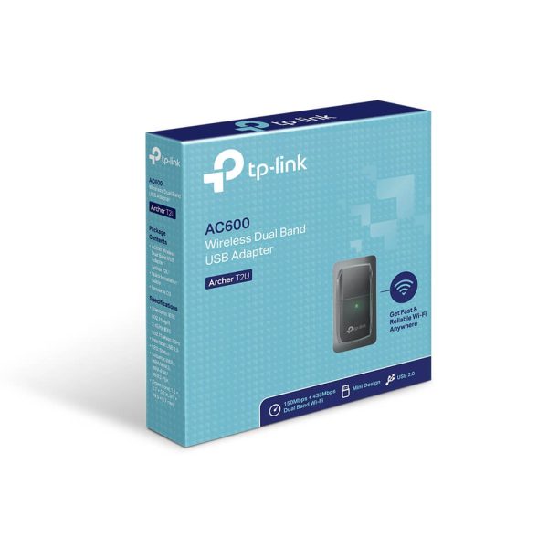 Adaptador inalámbrico USB de banda dual AC600 T2U - Imagen 3