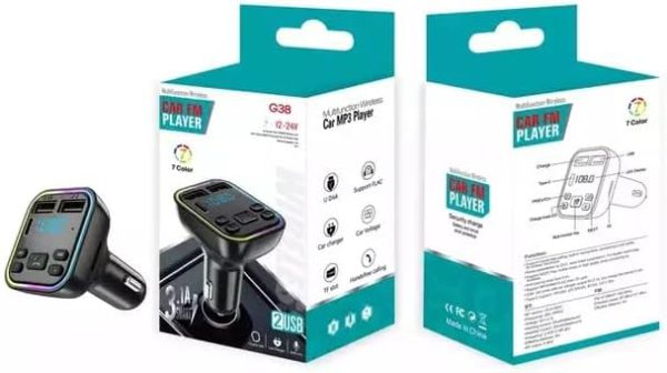 Transmisor Bluetooth 5.2 FM de radio de coche - Imagen 2