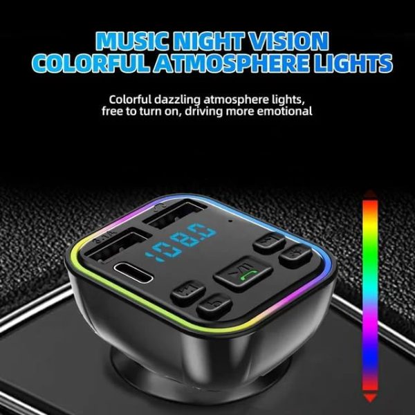 Transmisor Bluetooth 5.2 FM de radio de coche - Imagen 6