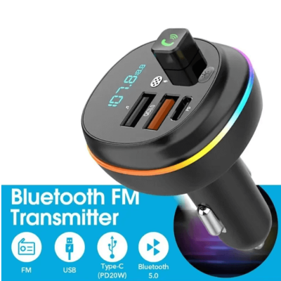 Transmisor Bluetooth 5.0 FM de radio de coche