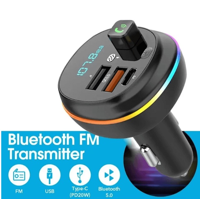 Transmisor Bluetooth 5.0 FM de radio de coche