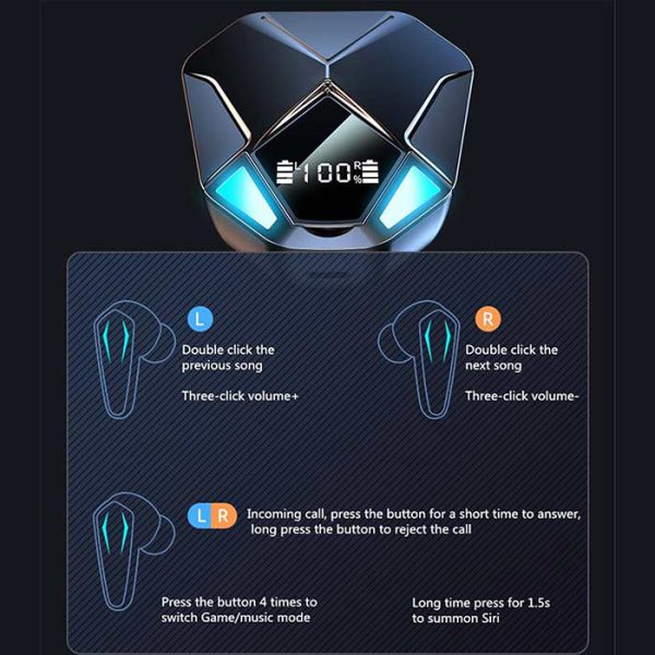 Audifono inalambrico TWS con calidad de sonido de alta definición HIFI - Imagen 5