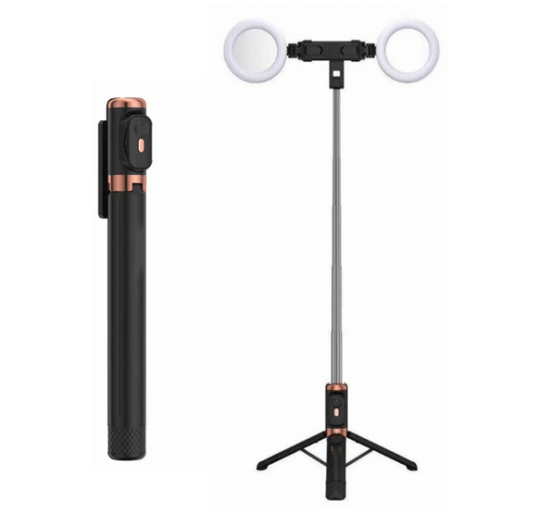 Tripode con luce led