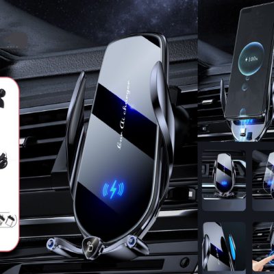 Soporte De Celular Inalámbrico De Carro 15W