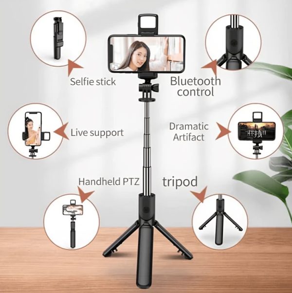 Tripode con luce led - Imagen 3