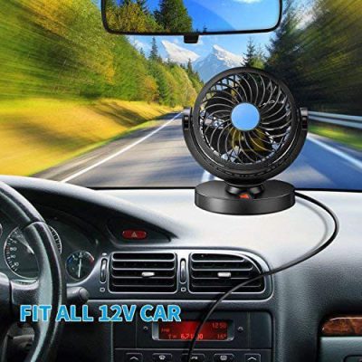 Ventilador de un solo cabezal para coche eléctrico