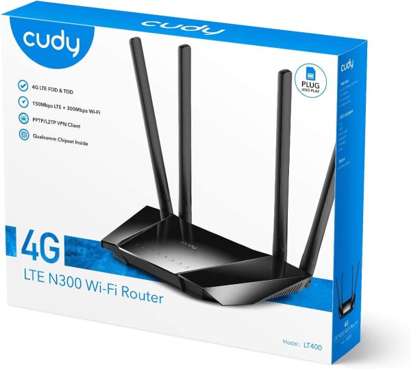 Router con sim card 4g lte cudy lt400 - Imagen 7