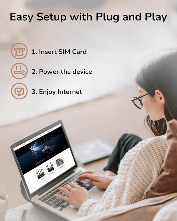 Router con sim card 4g lte cudy lt400 - Imagen 6