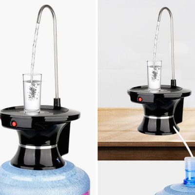 Dispensador De Agua con Barra De Carga USB Eléctrico