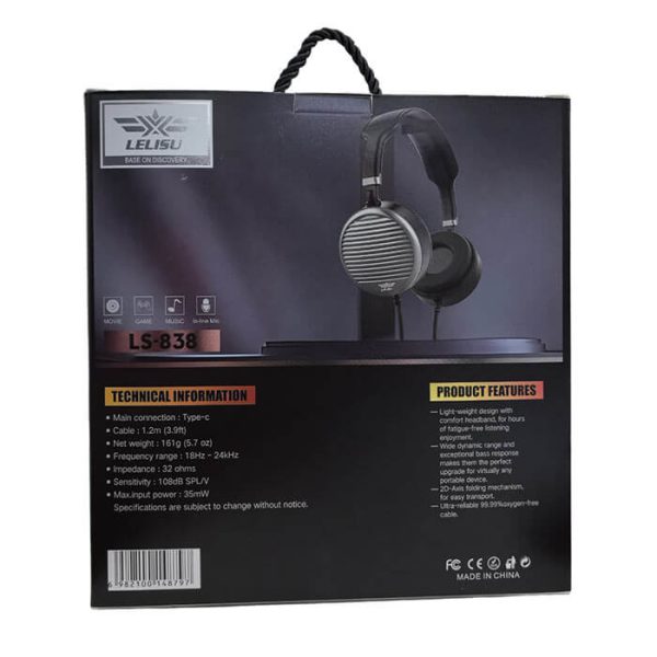 Auriculares stereo hifi con tipo c - Imagen 3