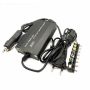 Cargador luniversal de laptop 12-24v 100w para carro