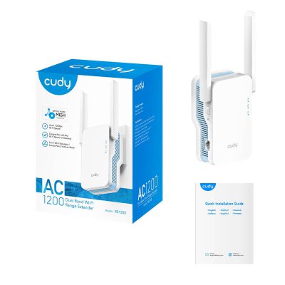 Extensor de Cobertura Wi-Fi AC1200 RE1200 CUDY