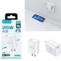 Cargador rapido PD 25W con cable tipo c a tipo c