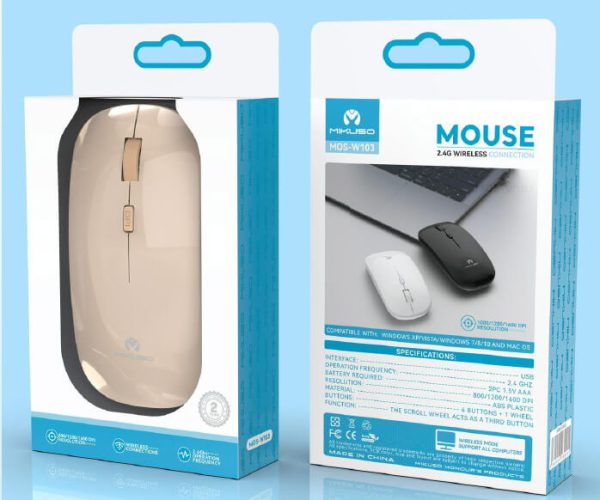 Mouse inalámbrico USB 2.4g
