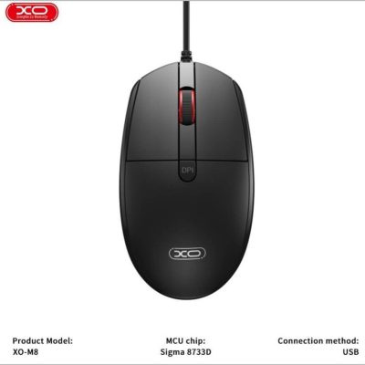 Mouse con cable usb XO-M8