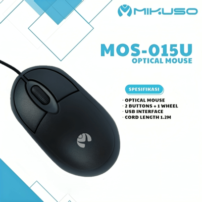 Mouse con cable usb MOS-015U