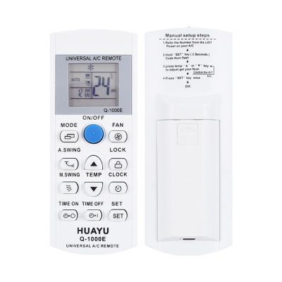 Control remoto universal para aire acondicionado huayu Q-1000E