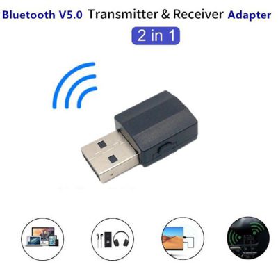 Adaptador 2 en 1 – Transmisor de audio inalámbrico Bluetooth receptor 5.3