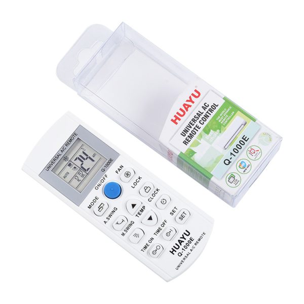 Control remoto universal para aire acondicionado huayu Q-1000E - Imagen 3