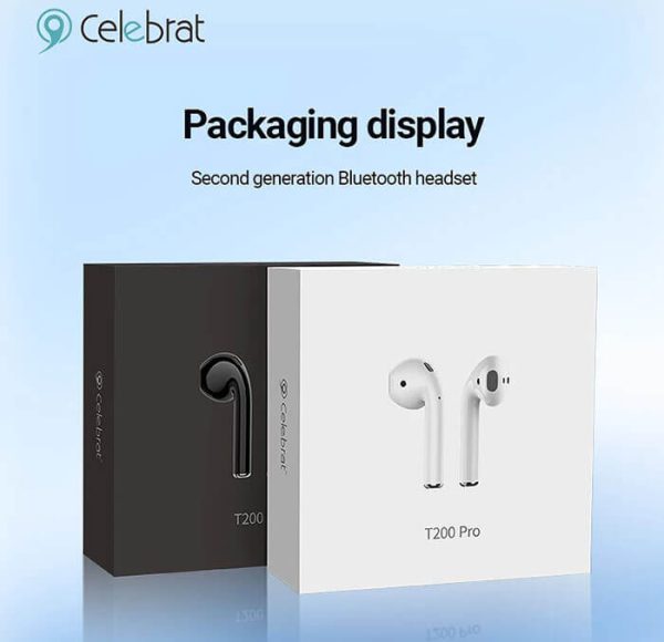 Audifono Bluetooth 5.3 Celebrat T200-Pro - Imagen 4
