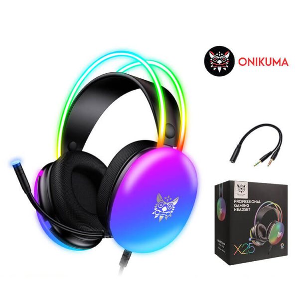 Auriculares de diadema gaming ONIKUMA X25 - Imagen 2