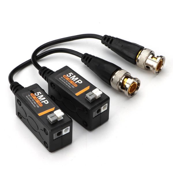 Cable video balun pasivo 1080p 5mp anti-trueno