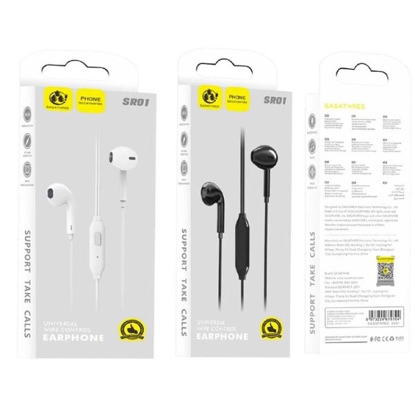 Auriculares hifi stereo con cable auxiliar - Imagen 3
