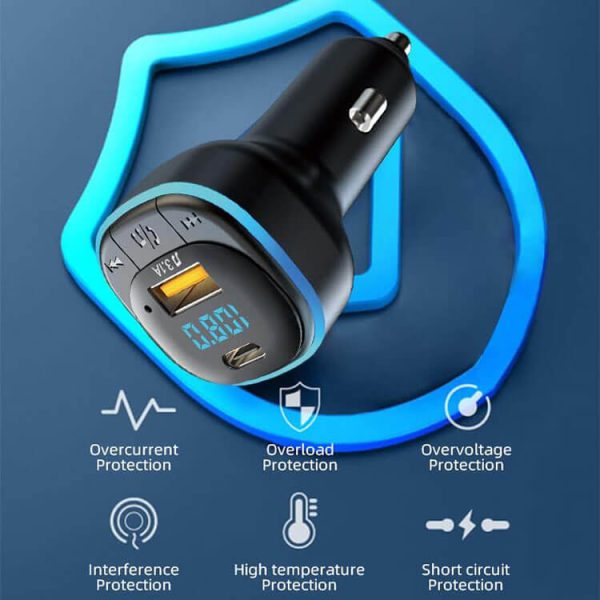 Transmisor Bluetooth FM de radio de coche - Imagen 2