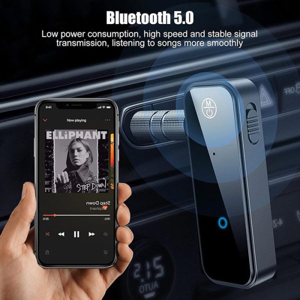 Adaptador transmisor de audio inalámbrico Bluetooth receptor 2 en 1