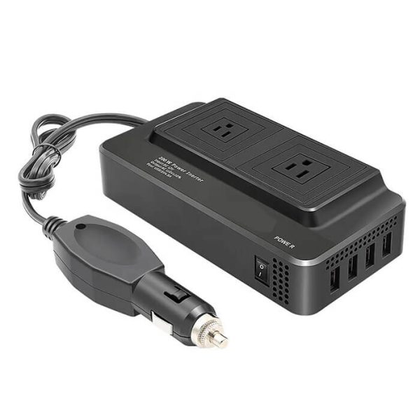 Cargador Transformador para Carro 12V A 110V 200W
