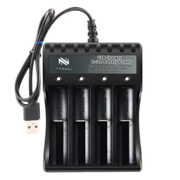 Cargador para bateria litio 18650 26650 3.7V-4.2V - Imagen 2