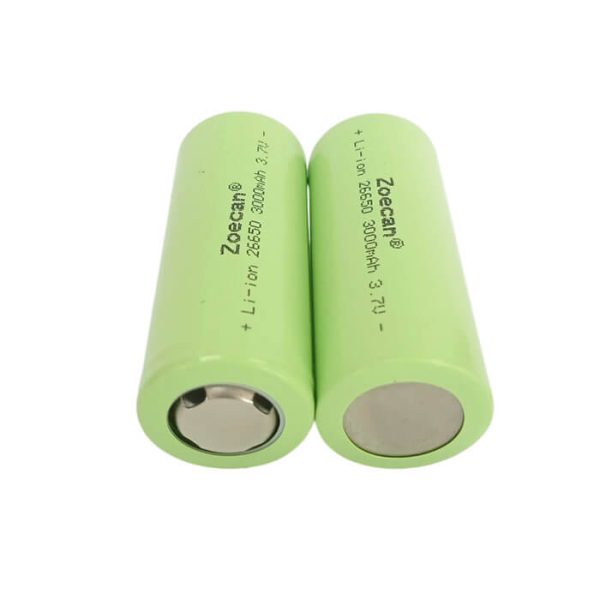 Bateria Li-ion recargable 26650 3.7v 3000mah - Imagen 2