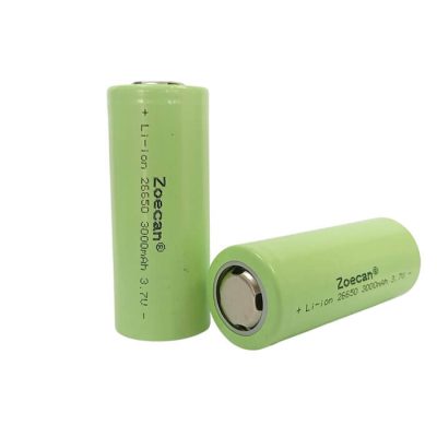 Bateria Li-ion recargable 26650 3.7v 3000mah