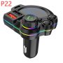 Transmisor Bluetooth FM de radio de coche