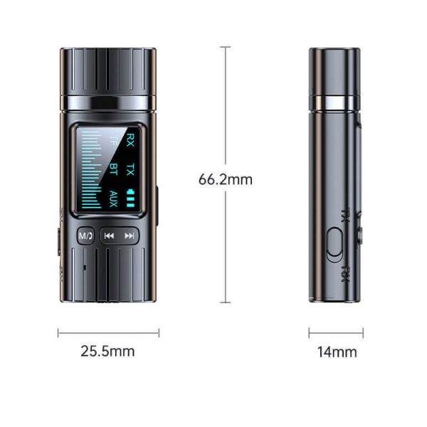 Adaptador transmisor de audio inalámbrico Bluetooth receptor 2 en 1 - Imagen 5