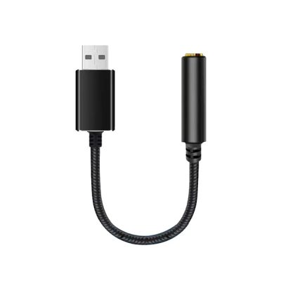 Adaptador usb macho a auxiliar 3.5mm hembre