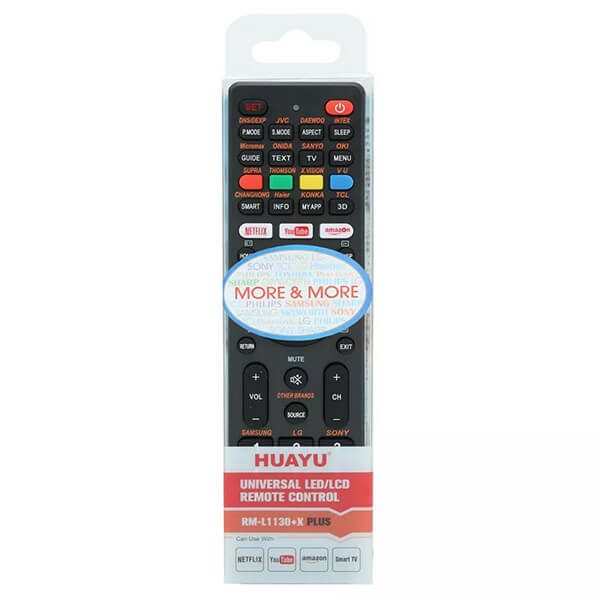 Control remoto universal de television Huayu RM-L1130+X - Imagen 4