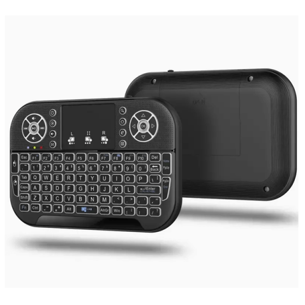 Mini Teclado Fondo Luz A8 Inalambrico Usb 2.4G + BT - Imagen 4