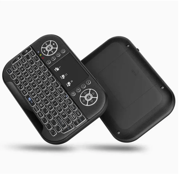 Mini Teclado Fondo Luz A8 Inalambrico Usb 2.4G + BT - Imagen 3