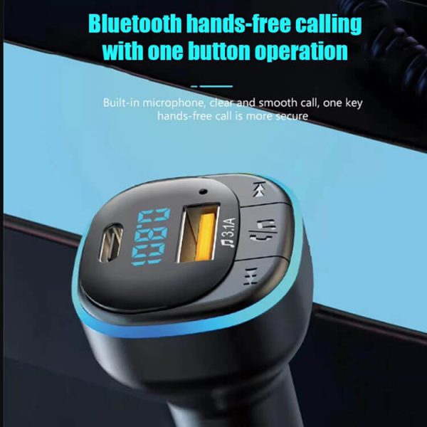 Transmisor Bluetooth FM de radio de coche - Imagen 5