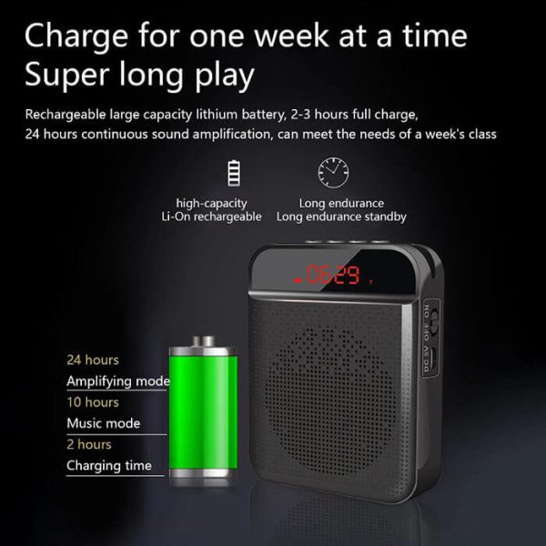 Mini Amplificador de voz inalambirco - Imagen 7