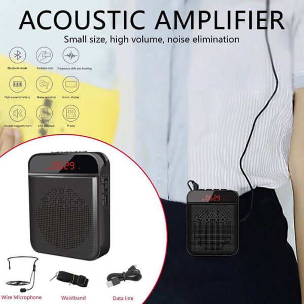 Mini Amplificador de voz con cable - Imagen 5