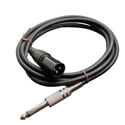 Cable canon xlr mahco a audio 6.35mm mahco