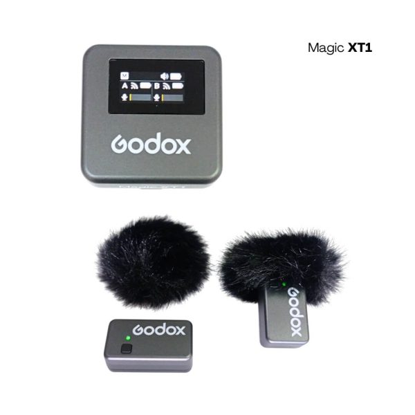 Micrófono inalámbrico de doble canal Godox de 2,4 GHz