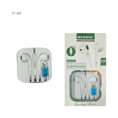 Auriculares de cable tipo C