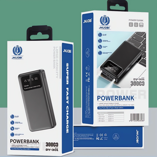 Batería portatil con luces led 30000mAh - Imagen 3