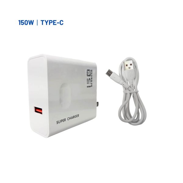 Cargador de celular USB a Tipo C 150W